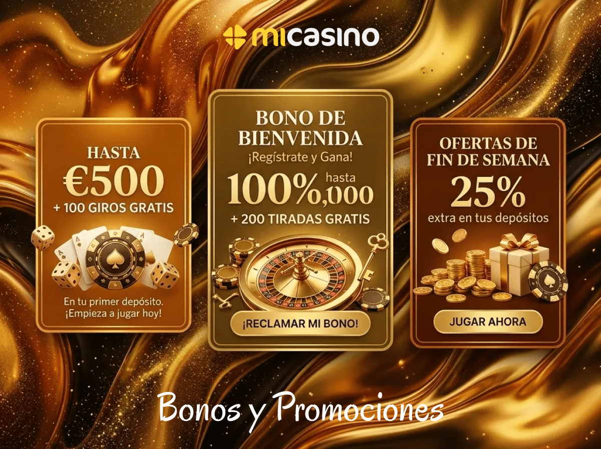 En Mi Casino generosos bonos y promociones