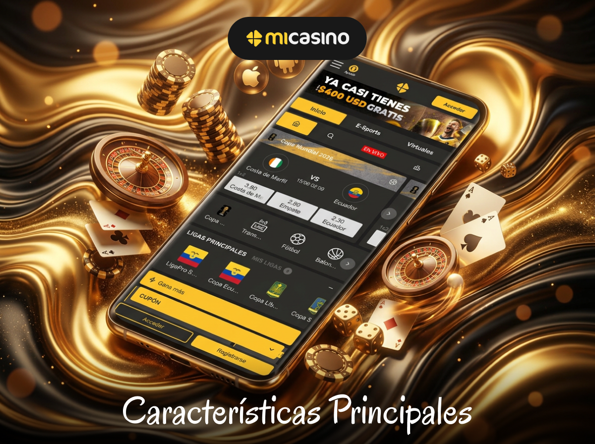 Obtén más información sobre las funciones de la aplicación Mi Casino.